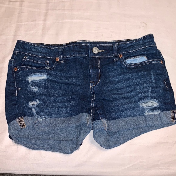 Midi Aeropostale Jean Shorts - Picture 1 of 3